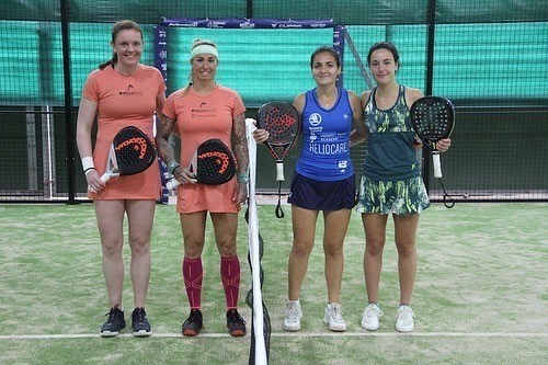 Women's finalists at the 2023 FIP Rise Rocks Lane