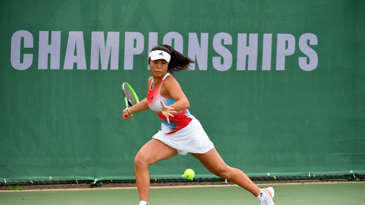 Mingee Xu at the 18U Junior National Championships