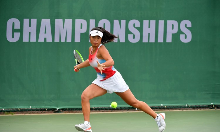 Mingee Xu at the 18U Junior National Championships