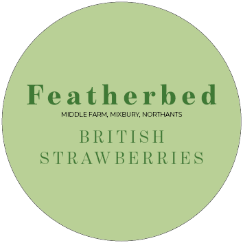 Featherbed Strawberries logo