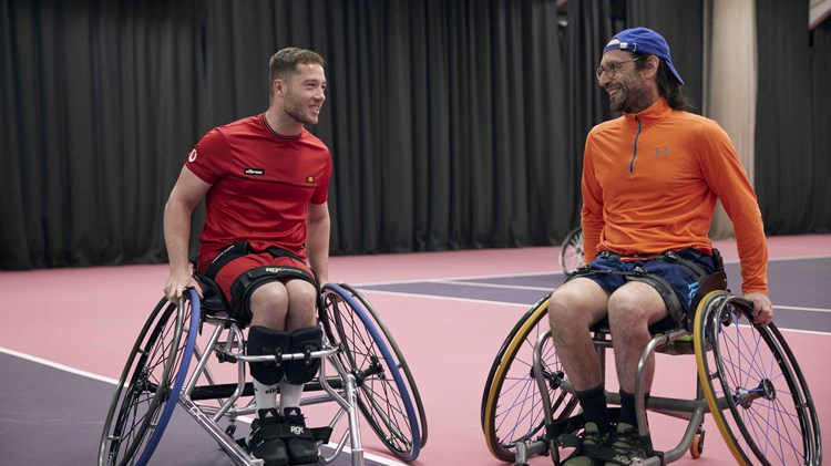 Grand Slam champion Alfie Hewett inspires as Loughborough hosts qualification event for Play Your Way to Wimbledon, powered by Vodafone