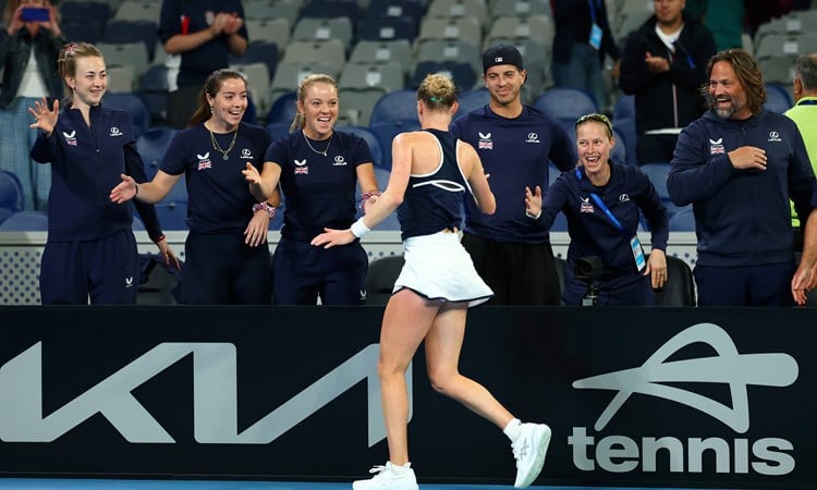 Win a signed Billie Jean King Cup shirt from the GB team