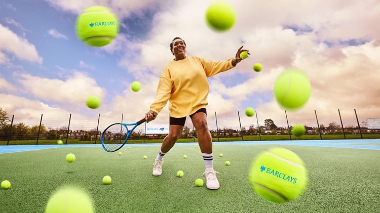 Barclays and LTA announce five-year partnership to get 150,000 more people playing tennis for free across Great Britain