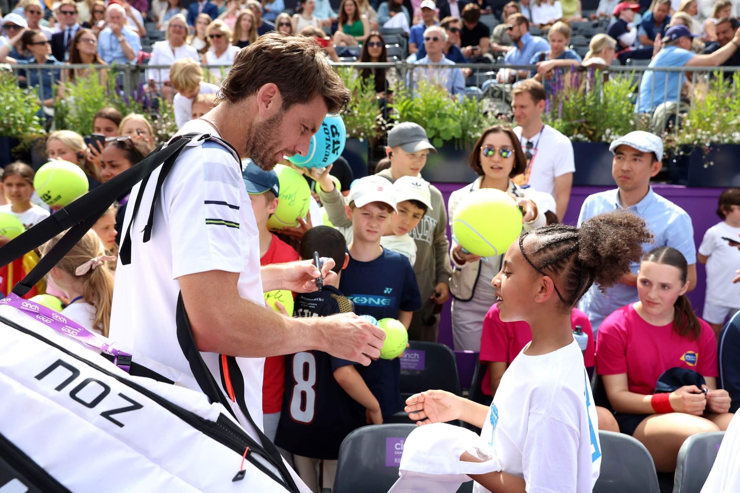 Find out what LTA Tennis Foundation is doing across the grass court season, and how you can get involved. 