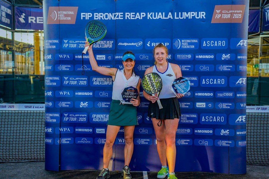 Abigail Tordoff and Lisa Phillips the FIP Bronze Kuala Lumpur title