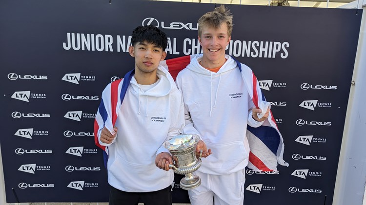 Felix Bockelmann-Evans Crowned Doubles British Champion at Lexus Junior Nationals