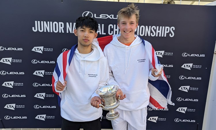 Felix Bockelmann-Evans Crowned Doubles British Champion at Lexus Junior Nationals