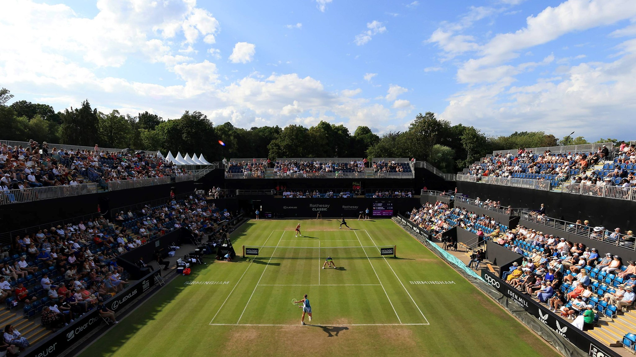 Centre Court at the Rothesay Classic Birmingham