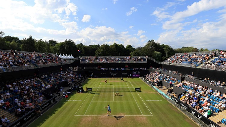 Centre Court at the Rothesay Classic Birmingham