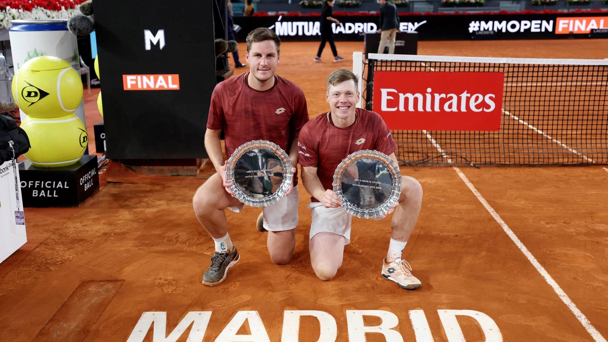 Mutua Madrid Open 2026: Henry Patten & Harri Heliovaara win men’s doubles title