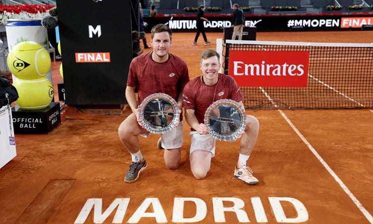 Mutua Madrid Open 2026: Henry Patten & Harri Heliovaara win men’s doubles title