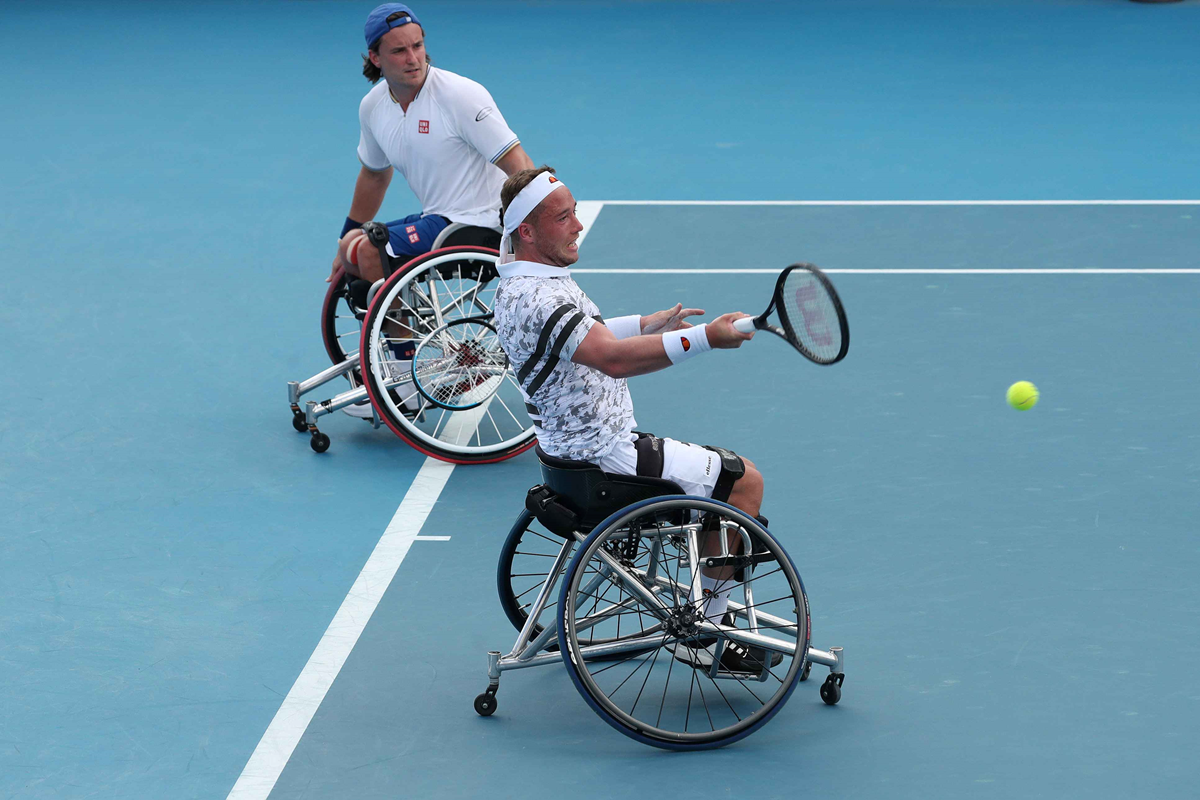 Alfie Hewett and Gordon Reid wheelchair doubles Australian Open