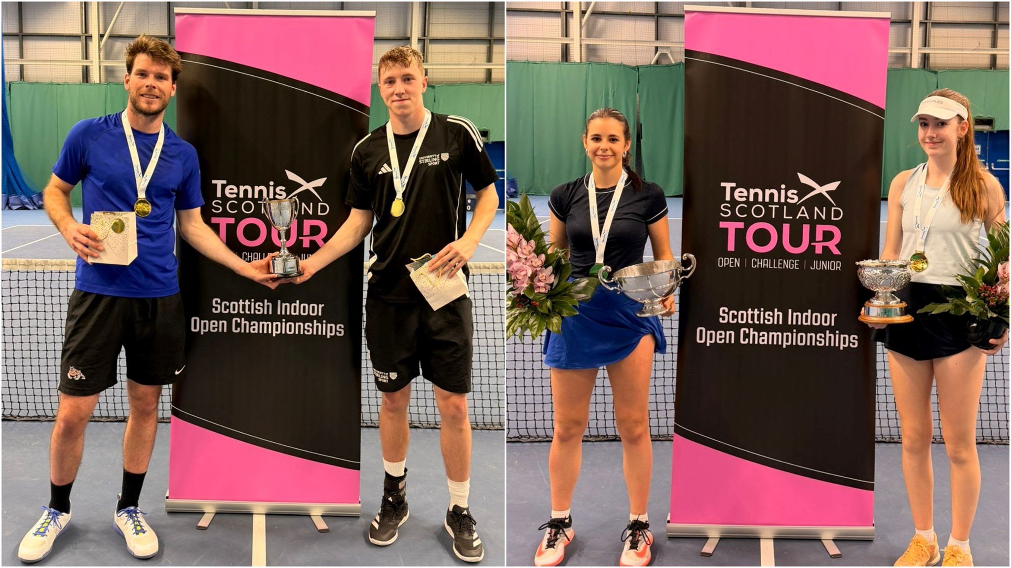 Drama and excitement at Scottish Indoor Open Doubles Championships, while Gordon Reid wins in Japan