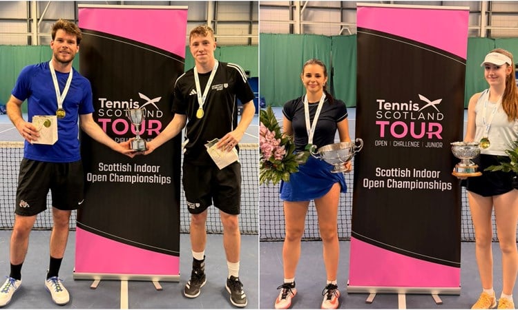 Drama and excitement at Scottish Indoor Open Doubles Championships, while Gordon Reid wins in Japan