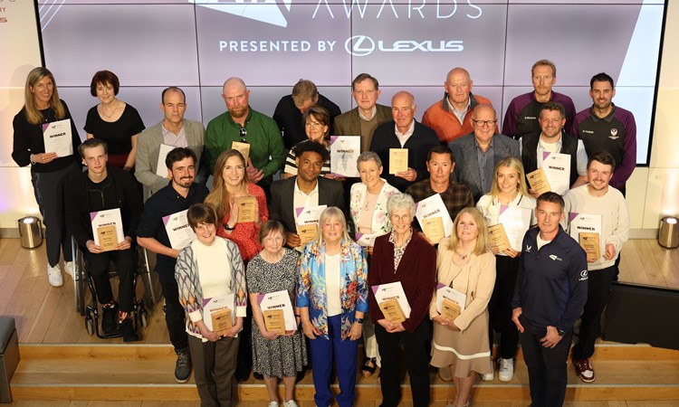 National winners crowned at the 2025 LTA Tennis Awards, presented by Lexus