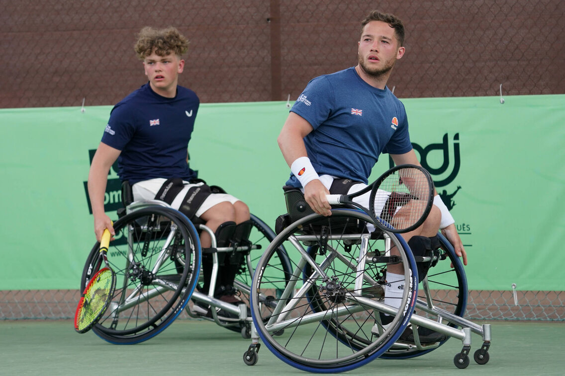 Alfie Hewett and Ben Bartram