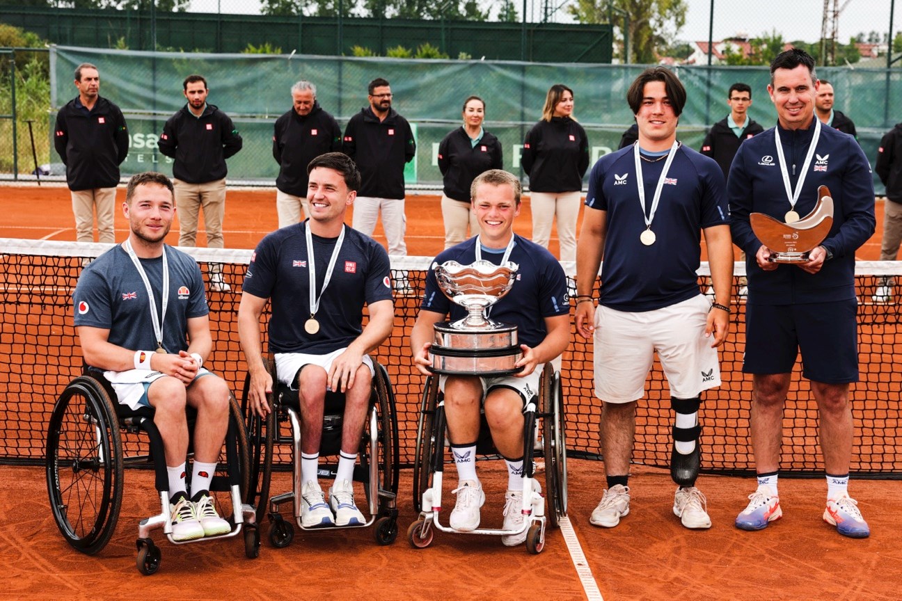 BNP Paribas World Team Cup 2024: Great Britain men's team lift fourth title after victory over Spain