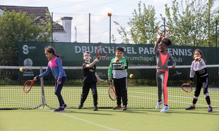 Tennis Scotland's new charity partnership helping kids in deprived communities