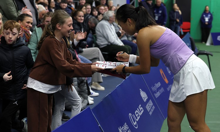 Tickets now on sale for October’s Lexus Wrexham Open as world class tennis returns to North Wales