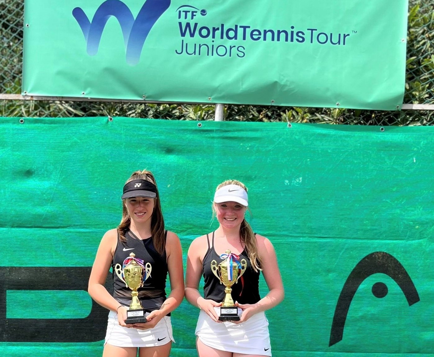 Welsh duo win doubles titles
