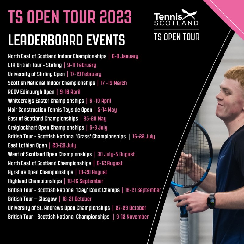 TS Open Tour Events 2023