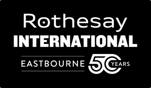 Rothesay International Eastbourne 50th anniversary logo