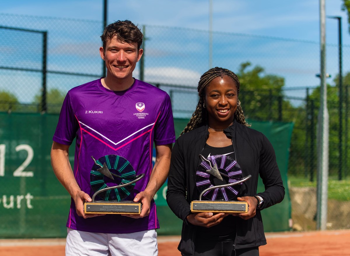 Tiffany William and Michael Shaw Penarth British Tour winners