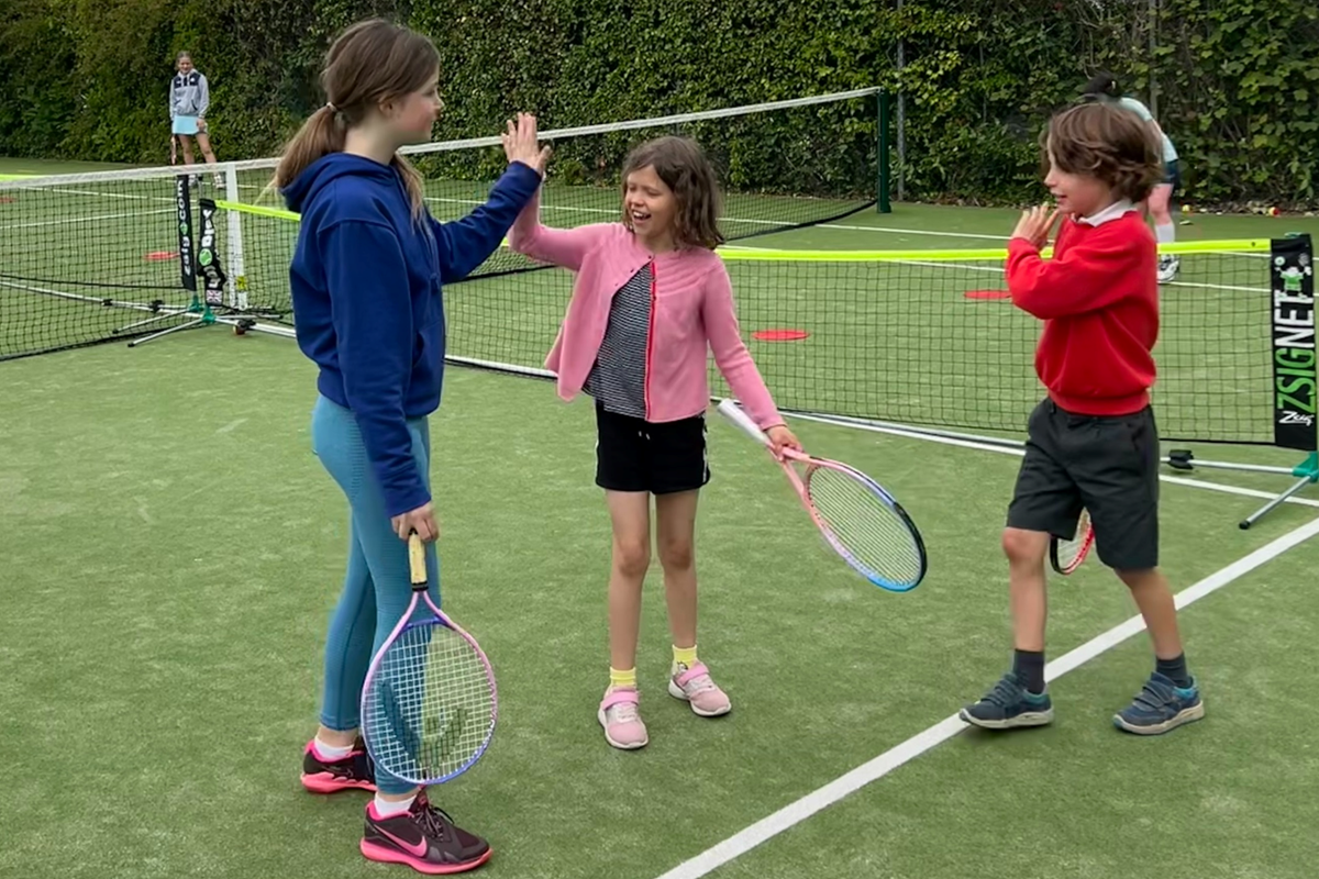 Alice Young, tennis volunteer