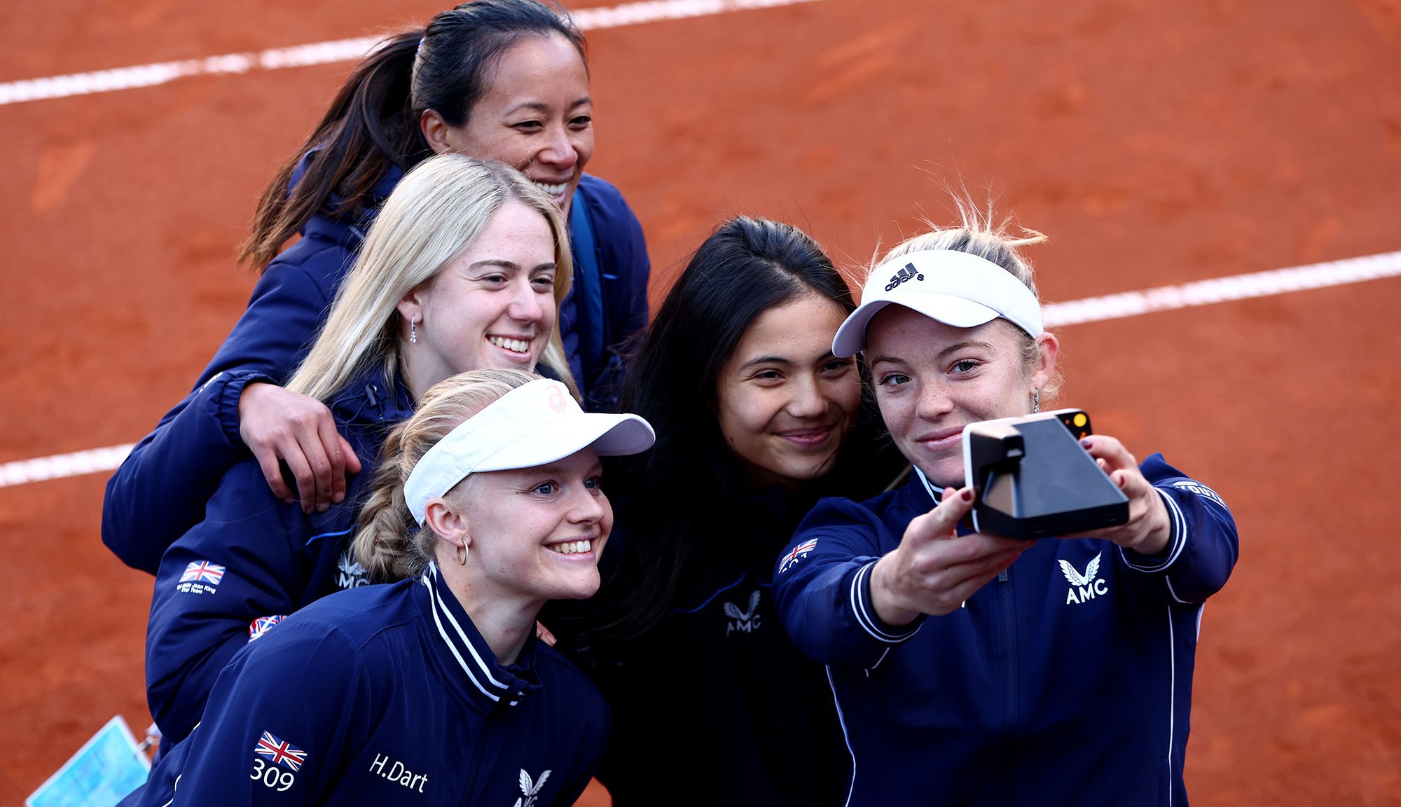 Great Britain's Billie Jean King Cup team