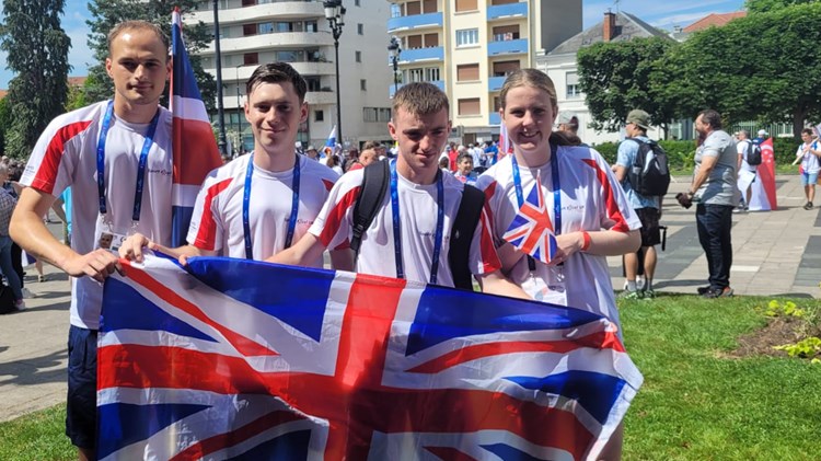 Four Scots represent Team GB at the Virtus 2023 Global Games in France
