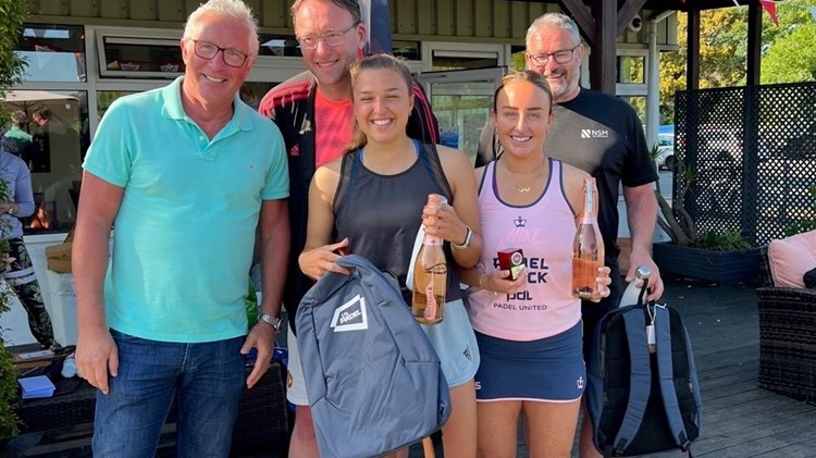 British Padel stars reign supreme at Guernsey Padel Club