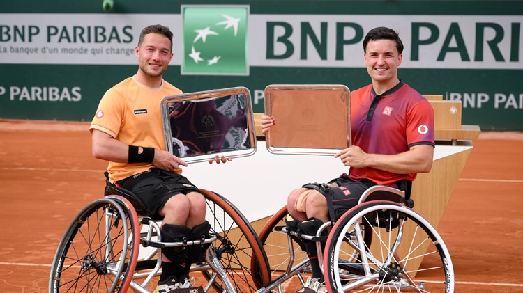 Roland Garros 2024: Hewett & Reid win fifth successive title as Lapthorne finishes runner-up