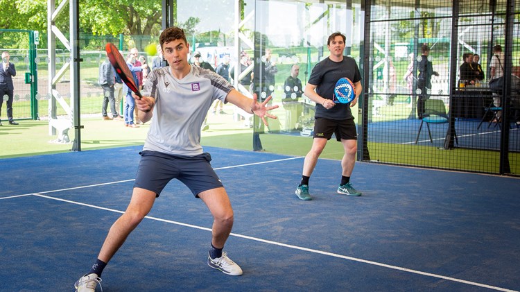 New padel courts open at Aberdeen Tennis Centre