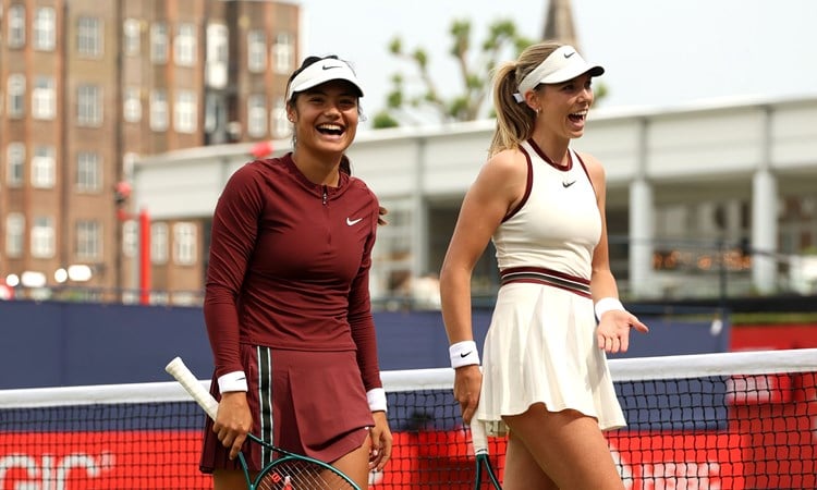 HSBC Championships 2025: Katie Boulter & Emma Raducanu win on doubles debut