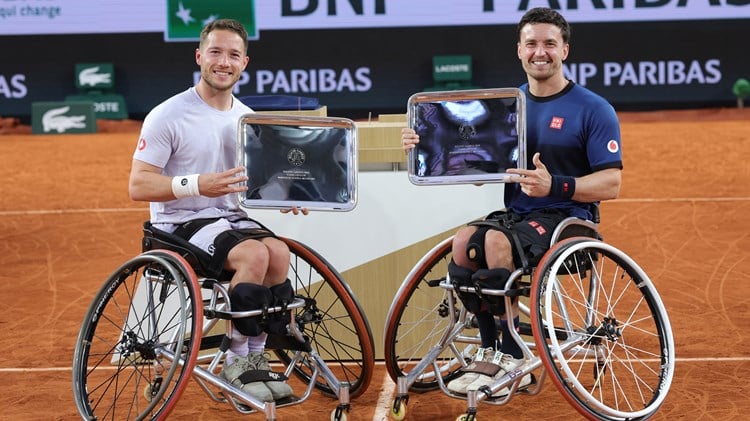 Gordon Reid wins incredible 29th Grand Slam title at Roland Garros & Scottish Cup Finals set