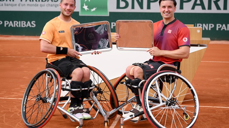 Reid wins fifth consecutive Roland Garros, Collins reaches final in Italy, Scots kick off grass court season