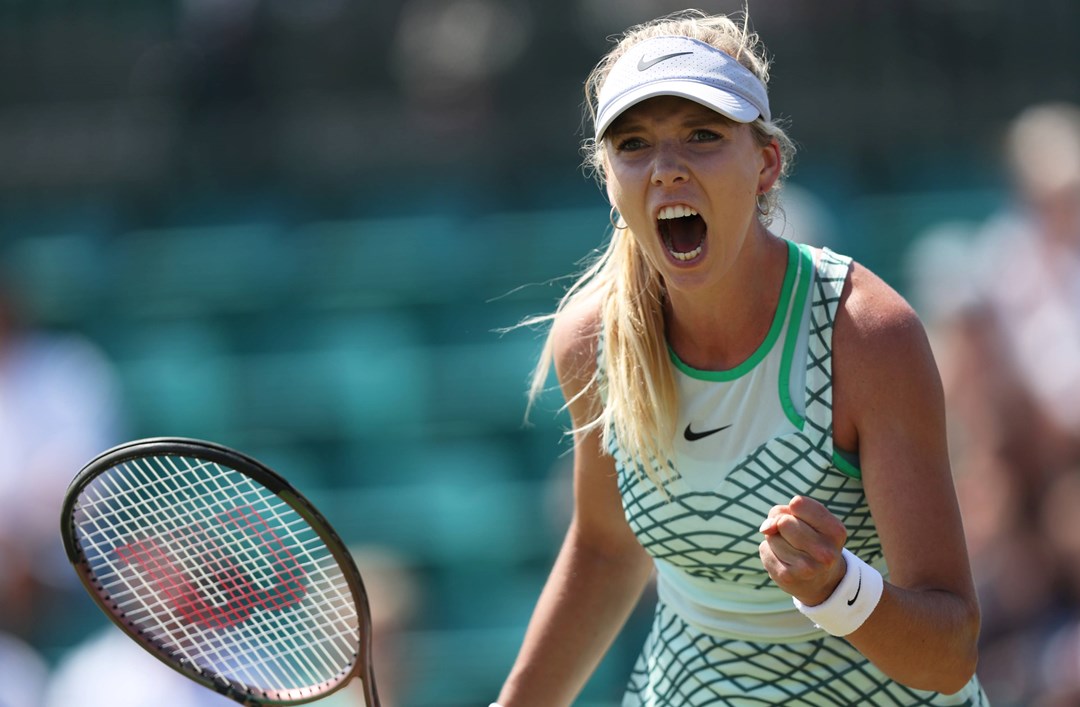 Katie Boulter seales second round win at Rothesay Nottingham Open