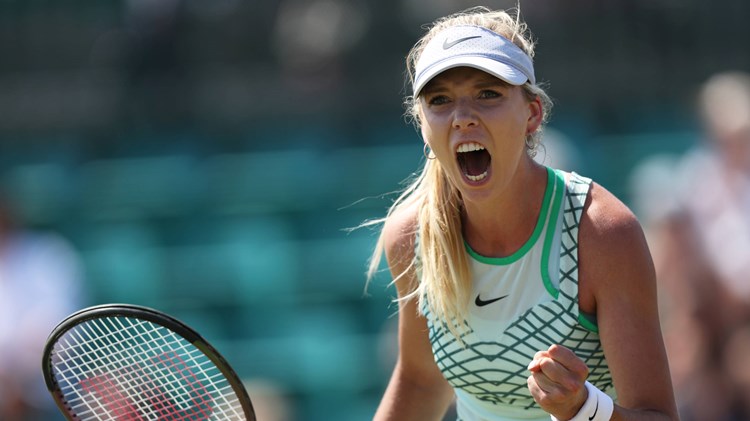 Katie Boulter seales second round win at Rothesay Nottingham Open