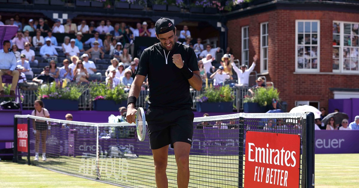 cinch Championships 2022 Berrettini's title bid continues semifinal