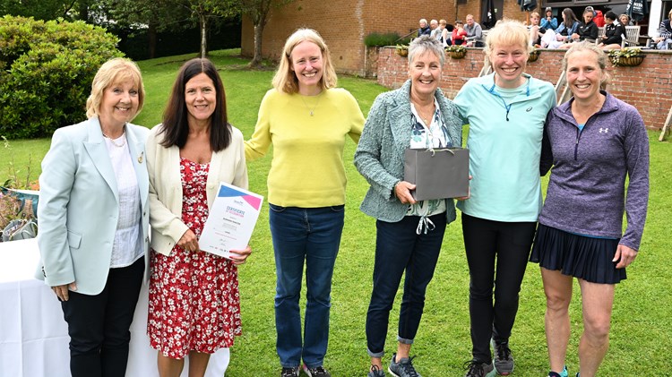 Dunfermline Tennis Club honoured for record success as Women’s Scottish Cup turns 100
