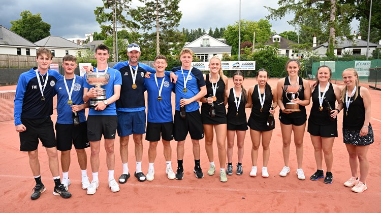 Thorn Park and Newlands celebrate 2024 Scottish Cup success