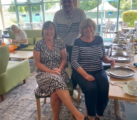 MP visits South Wales Tennis Legend