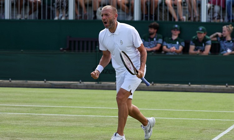 Wimbledon 2025: Dan Evans overcomes all British battle to set up potential second round clash against Novak Djokovic