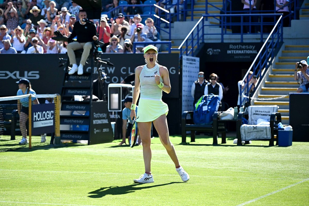 Rothesay International Eastbourne 2024 Harriet Dart seals seasonbest