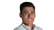 Headshot of British tennis player Charles Broom