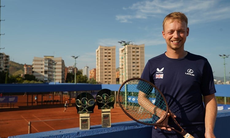 Britain’s Matthew Grover crowned World Champion in Para Standing Tennis