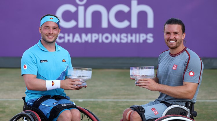 Reid continues doubles dominance, Brogan joins Wimbledon roster, Collins challenges best