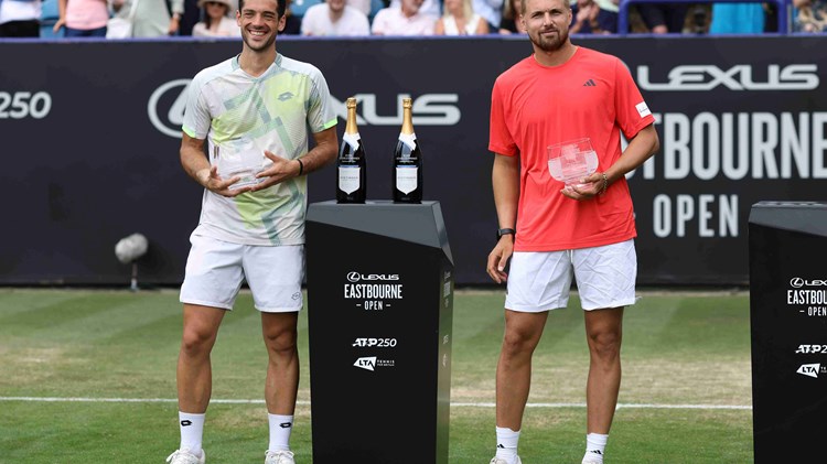 Lexus Eastbourne Open 2025: Julian Cash and Lloyd Glasspool win men’s doubles final to seal back-to-back titles