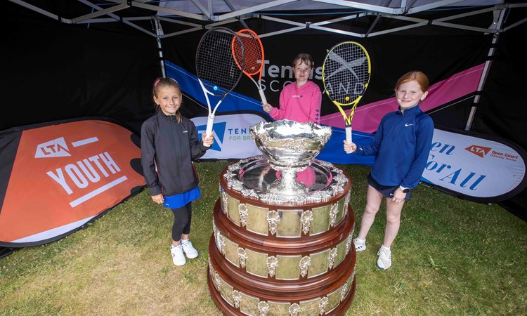 Davis Cup trophy set for tour in Scotland to inspire grassroots players