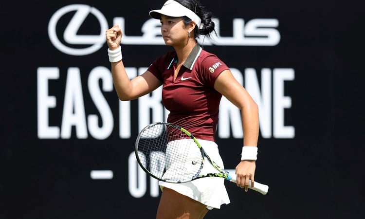 Lexus Eastbourne Open 2025: Alexandra Eala sets up final clash against Maya Joint in women’s final